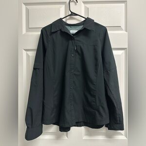 Columbia Womens Omni- Shade Black Lightweight Jacket
